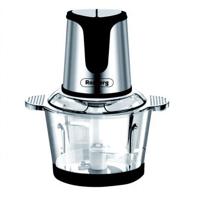 Чопър Rosberg R51111E, 500W, 3 L, 2 скорости, Нехлъзгащ се, Сив