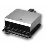 Парти грил Rosberg R51015A, 800W, Демонтиращи се дръжка и скара, Тавичка за мазнина, Инокс