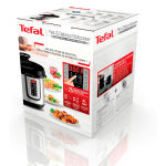 Мултифункционален уред за готвене под налягане Tefal CY505E30 One Pot – 1200 W, 6 л, 25 програми, Функция за Поддържане на Топлината, Черен