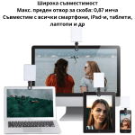 Newmowa 60 LED – компактна видеосветлина с CRI95+, 3 режима и вградени батерии