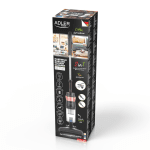 Вертикална прахосмукачка 2в1 Adler AD 7049, 800W, 15 kPa, Без торба, HEPA филтър, Розово злато/Черен