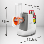 Електрическо ренде Adler AD 4815, 150W,  5 приставки, за зеленчуци, сирена, ядки