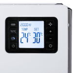 Конвектор Camry CR-7739, 2000 W, LCD дисплей, Функция TURBO вентилатор, Термостат, Дистанционно управление, 3 степени, Таймер 24 ч