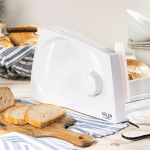 Колбасорезачка Adler AD 4703, 400W, 17 см острие, Регулируема дебелина 0–15 мм, Сгъваема, Подвижно острие