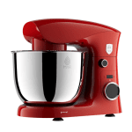 Планетарен миксер MAR MR1001 1500W, 10 скорости, 5 литра купа,  Черен/Червен