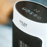 Керамична вентилаторна кула Adler AD 7738, 2200W, Дистанционно управление, LCD дисплей, Контрол на температурата, Осцилация, Таймер