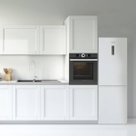 Хладилник с фризер Muhler NFC185WE, 323L, Клас Е, No Frost, R600a хладилен агент, Бял